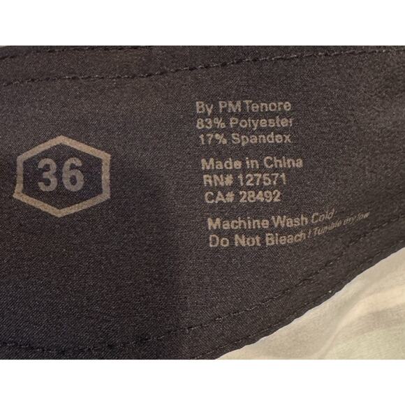 RVCA Men’s Size 36 Striped Board Shorts Swim Green Brown Black By PM Tenore - Picture 6 of 8